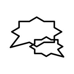 Chat vector icon
