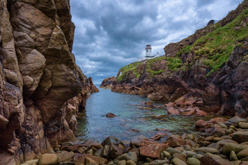 Fototapeta na wymiar Fanad Head Lighthouse in Ireland