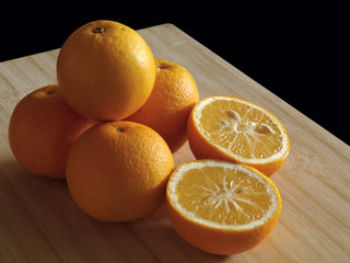Naranja, fruto saludable tropical del caribe