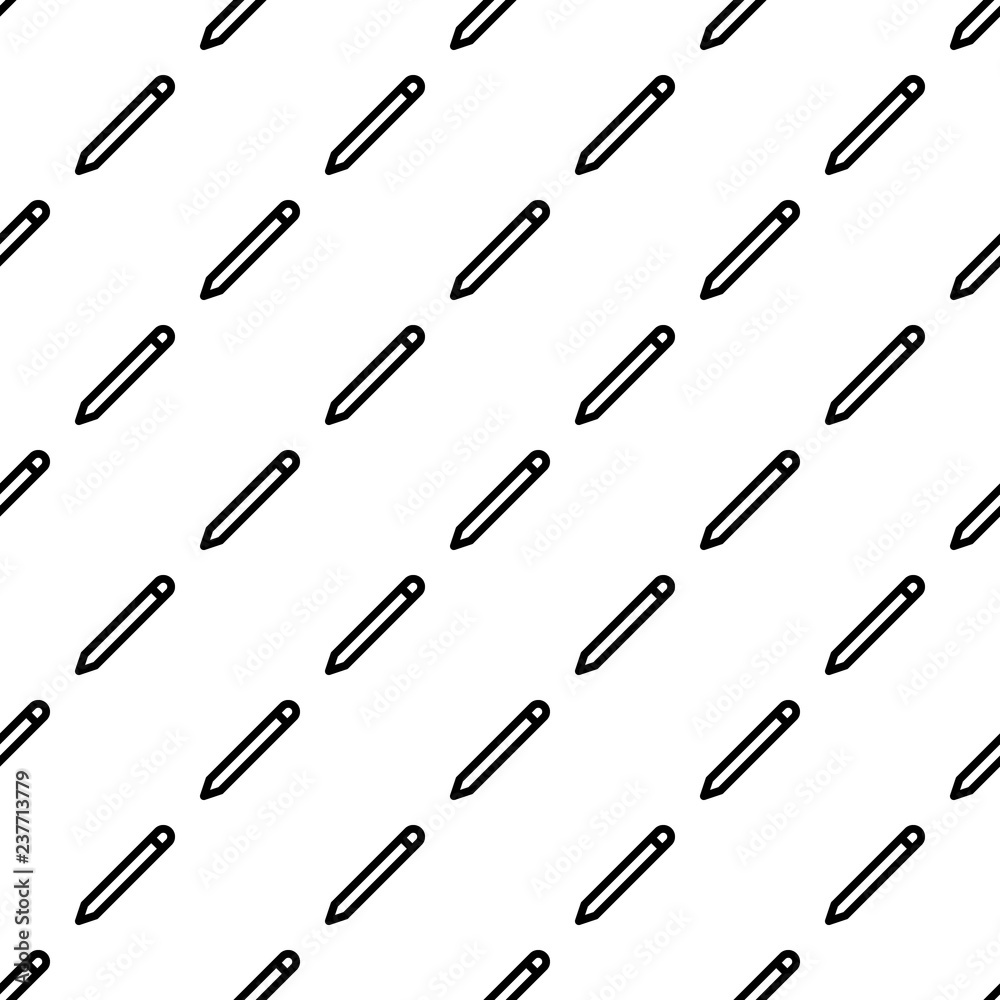 Poster office pen pattern seamless vector repeat for any web design