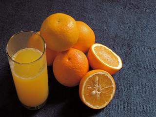 Naranja, fruto saludable tropical del caribe