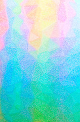 Illustration of abstract Blue, Green, Yellow And Red Color Pencil High Coverage Vertical background.