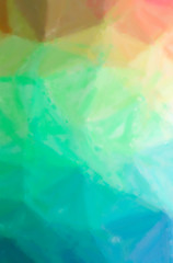 Illustration of abstract Blue, Red, Yellow And Green Dry Brush Oil Paint Vertical background.