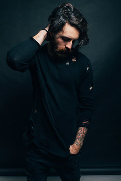 Portrait of hipster