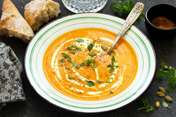 Curry Pumpkin Soup......