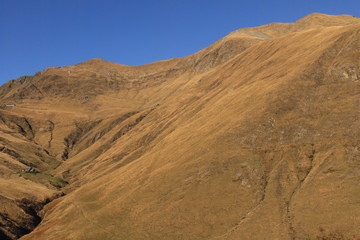 Fototapeta na wymiar Südflanke des Marmontana an der Schweizer Grenze