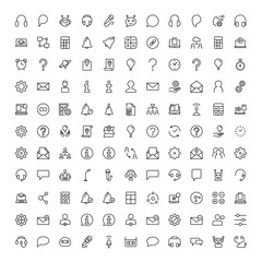 Technical support flat icon