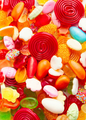 Fototapeta na wymiar Jelly Candy background