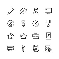 Flat icon set