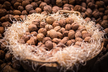 Typical walnut from Sicily