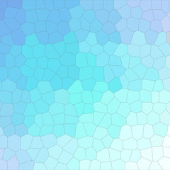 Abstract illustration of Square blue gree white and red Little hexagon background, digitally generated.
