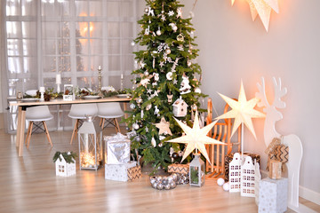 Christmas decorations ideas. Decorations for christmas party. 