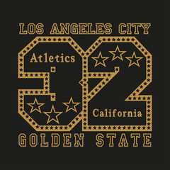 T-shirt  Los angeles,T-shirt sport, sport design