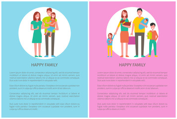 International Day of Families Poster Set with Text