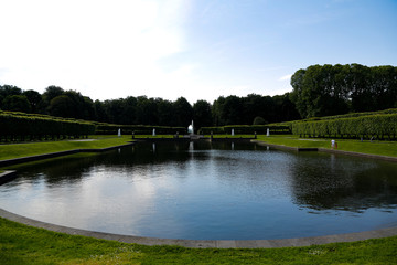 Fototapeta na wymiar Schloß Brühl Schloßpark 