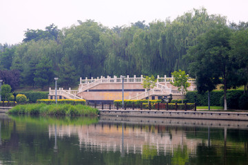 Park Building Landscape, China