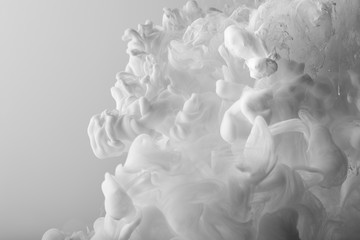 Fototapety  abstract white splash of paint on white background