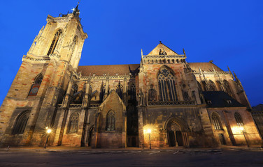 Built between 1235 and 1365 in Colmar, France , the Saint Martin s collegiate church is an...