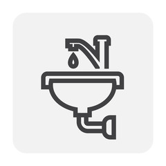 water icon black