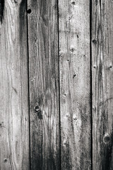 black and white texture of old boards. grunge