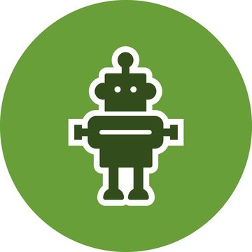 Robot Vector Icon