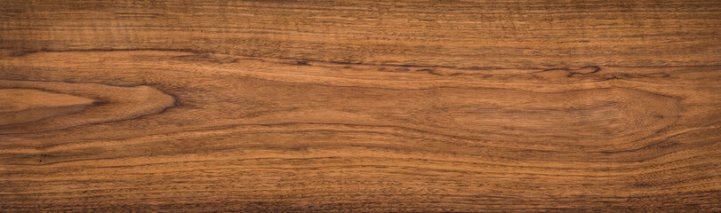Super long walnut planks texture background.Walnut wood texture.