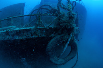 Ship wreck sunken in Koh Tao Thailand name 