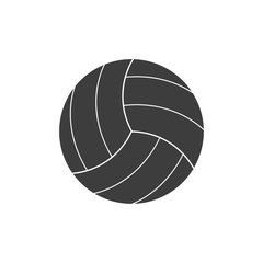 Icons of a volleyball. Sport concept, volleyball. Vector illustration.