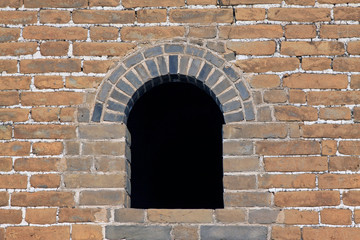 China's ancient defense wall's entrance