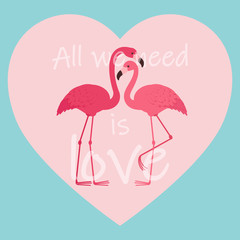 Valentine's Day greeting card template