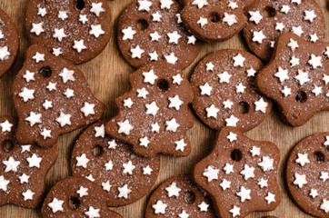 Traditional Christmas cookies