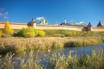 Autumn landscape in Suzdal.