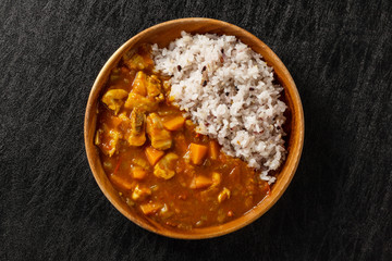 カレーライス　Curry and rice