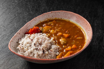 カレーライス　Curry and rice