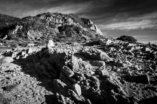 rocas desoladas