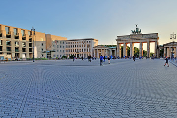 Fototapeta na wymiar Brandenburg Gate, Berlin, Germany