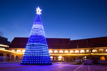 The Christmas tree