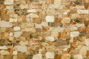 decorative stone wall