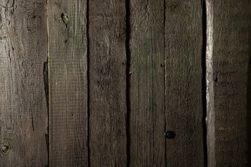 Black wood wall background for design and decoration