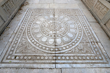 Stone bridge carving pattern