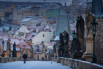 Prague, Czech Republic - the Saint Charles bridge