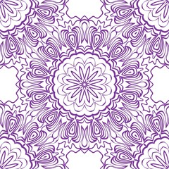 Ornamental ethnic seamless pattern. For fashion design, shawl, textile, bandanna, print, invitation card. Vector illustration.
