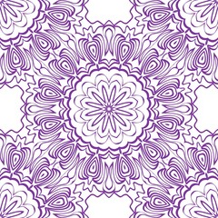 Ornamental ethnic seamless pattern. For fashion design, shawl, textile, bandanna, print, invitation card. Vector illustration.