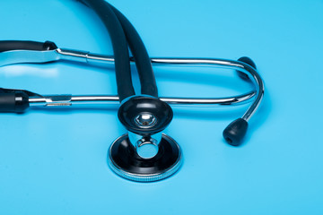 Stethoscope, close-up isolated