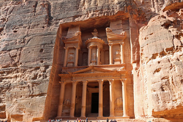 Naklejka premium Grabstätte in Petra