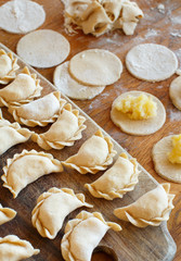 Preparation of vareniki