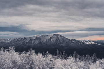 Obraz premium mountains in winter