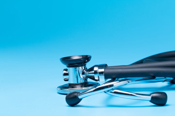Stethoscope, close-up isolated