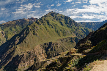 Kanion Colca, Andy peruwiańskie