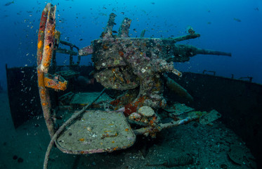 Ship wreck sunken in Koh Tao Thailand name 